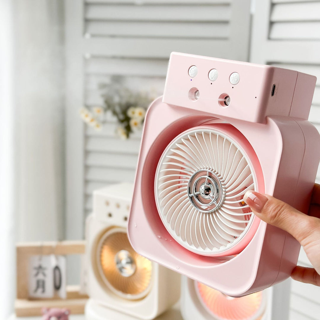 Women's portable mini fan with USB charging function Kalsten