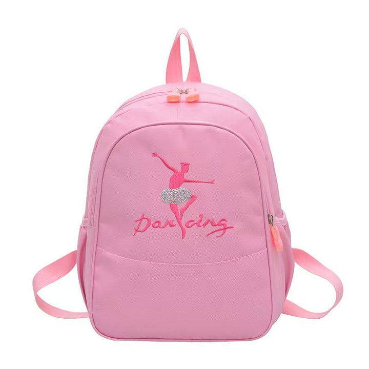 Ballerina-Themed Embroidered Backpack Kalsten