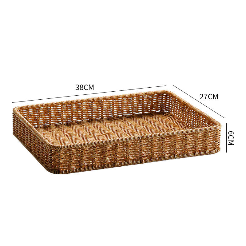 Handwoven Decorative Storage Tray Kalsten