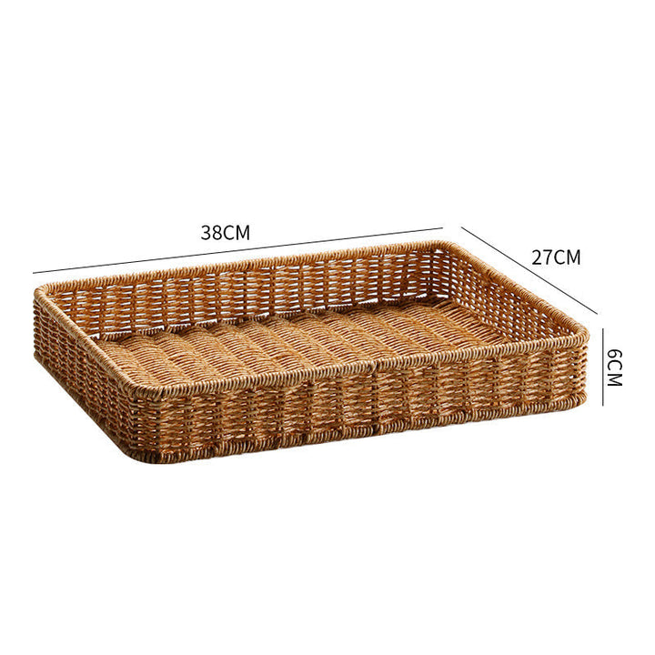Handwoven Decorative Storage Tray Kalsten