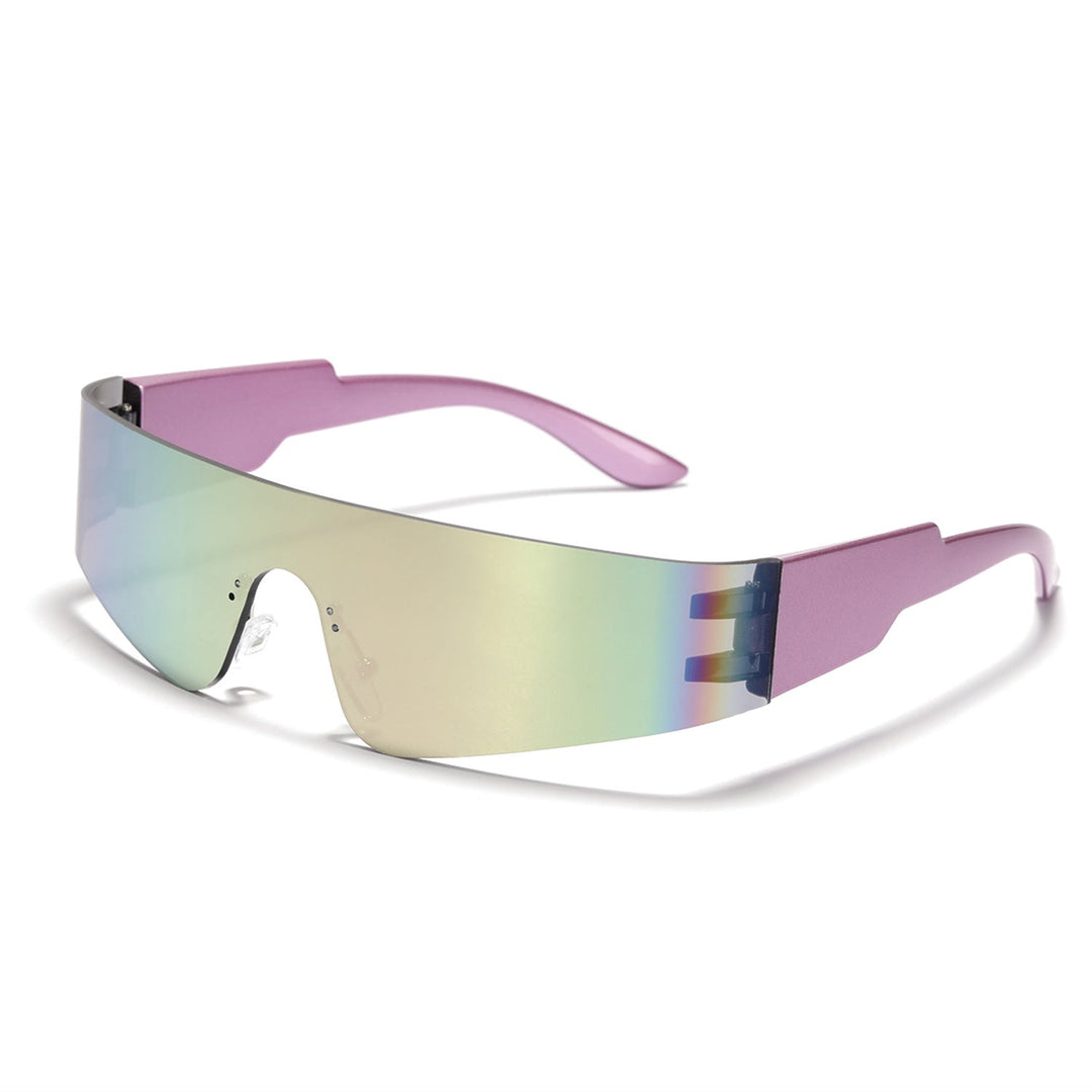 Ladies futuristic sports sunglasses with optimal UV protection Kalsten