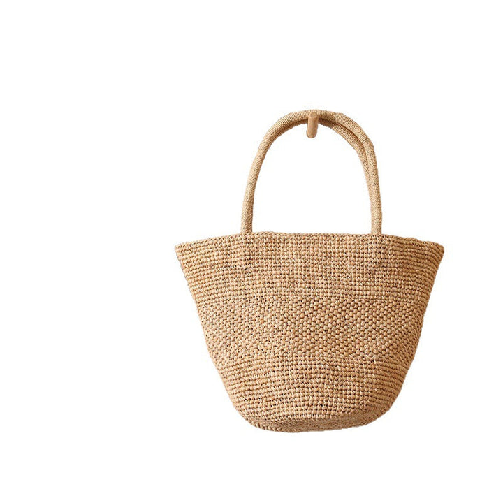 Handmade wicker tote bag with sturdy handles Kalsten