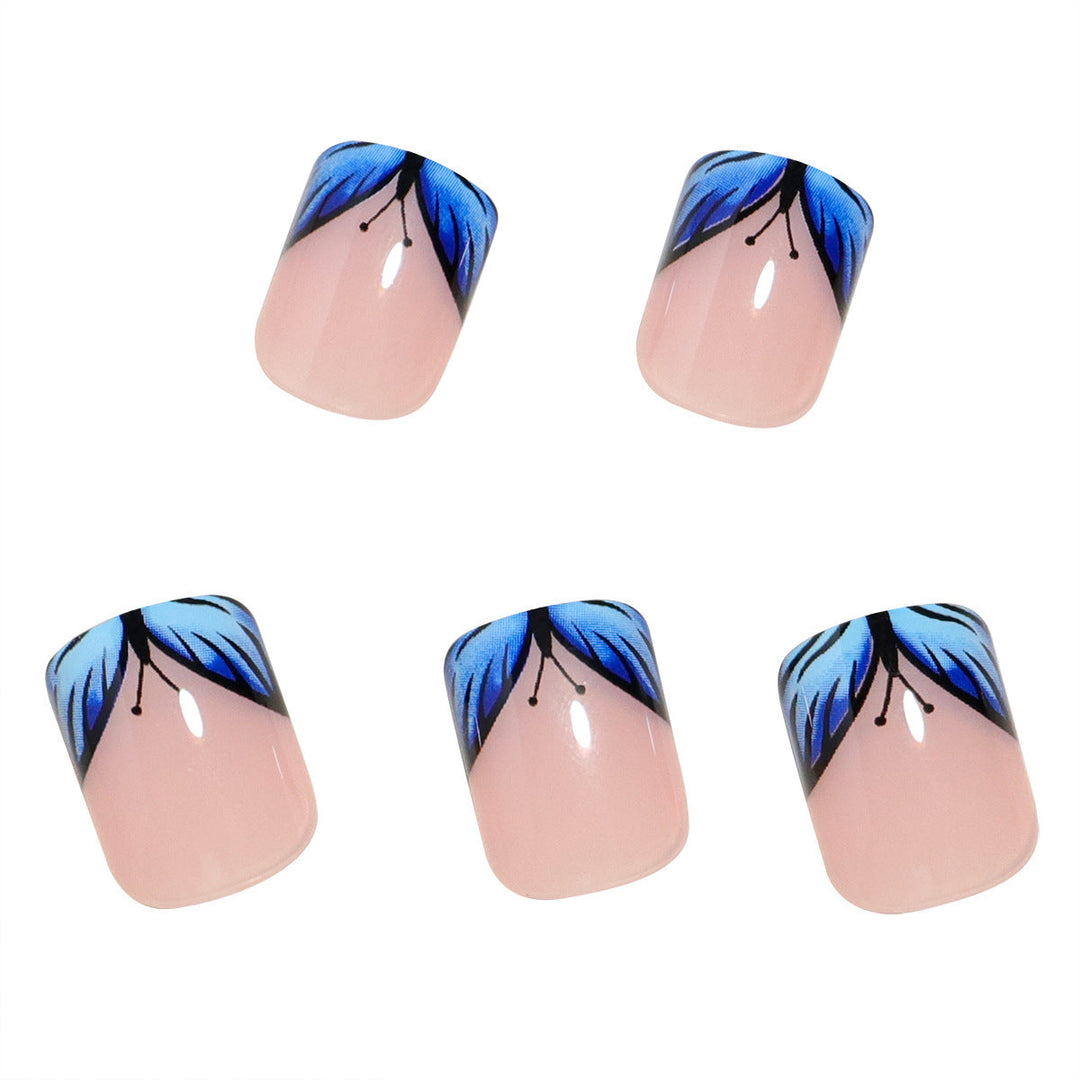 Premium Floral Design Press-On Nail Set Kalsten