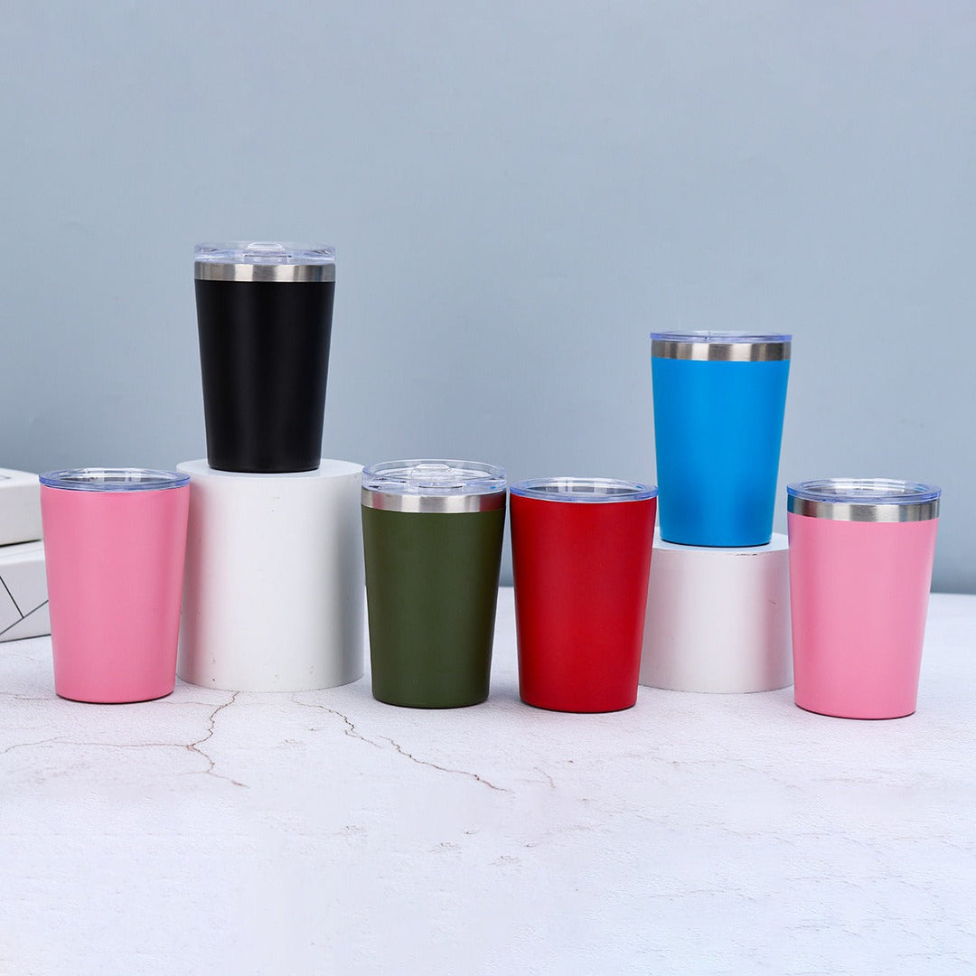 Women's double-walled insulated cup with non-slip silicone bottom Kalsten
