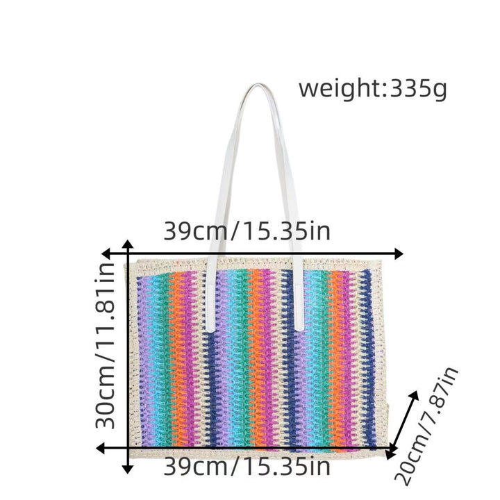 Multifunctional Bast Beach Bag Kalsten