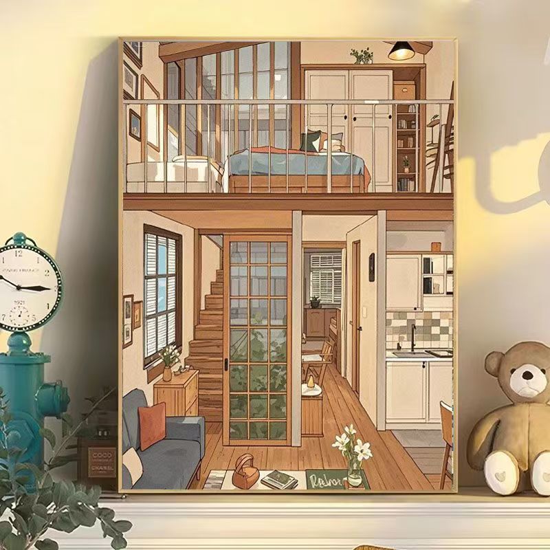 Scenic Street View Wall Art Kalsten