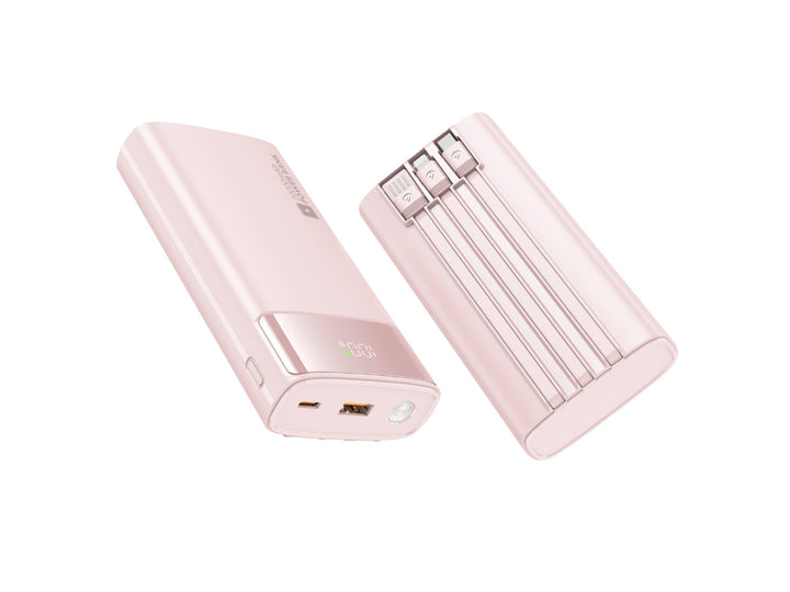 Portable power bank with slim design and digital display Kalsten