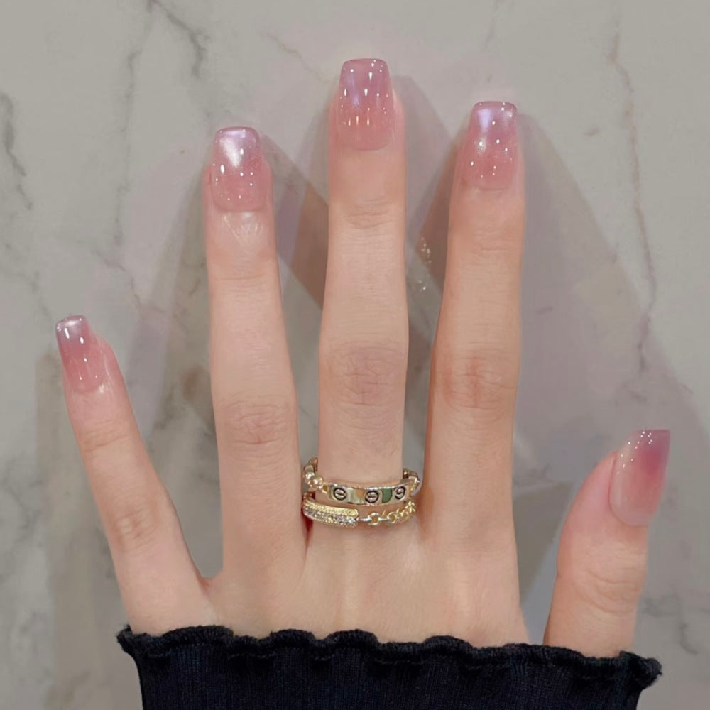 Artificial nails with elegant ombre effect Kalsten