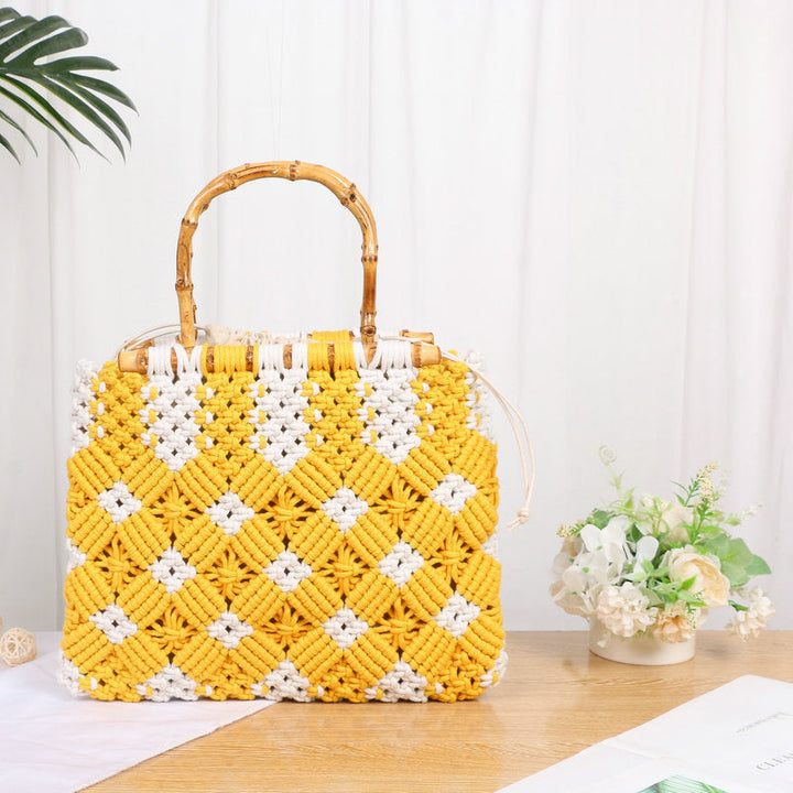 Hand-knotted Macrame Bag Kalsten