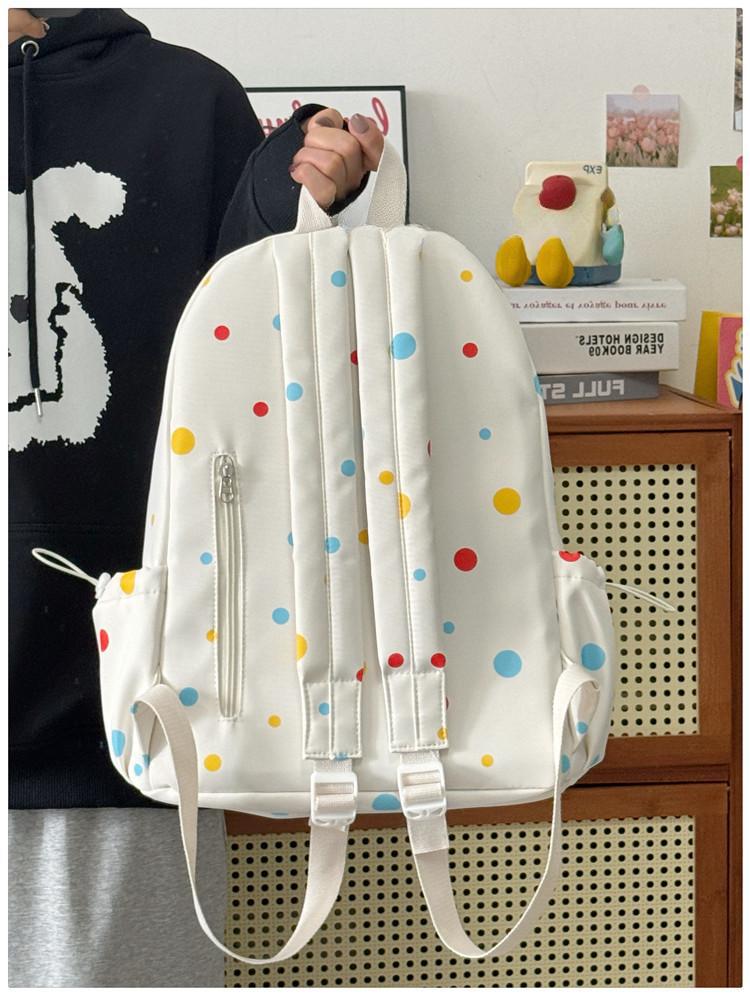 Fun-Themed Polka Dot Backpack Kalsten