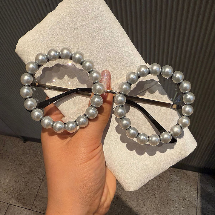 Women's elegant vintage sunglasses with pearl embellishment Kalsten