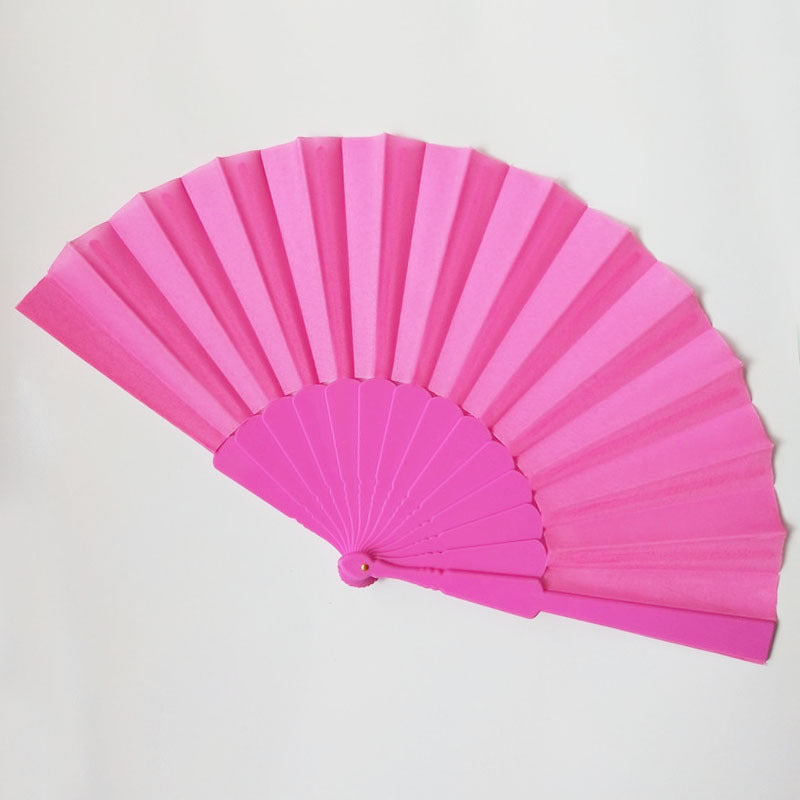 Ladies elegant hand fan made of high-quality paper and natural materials Kalsten