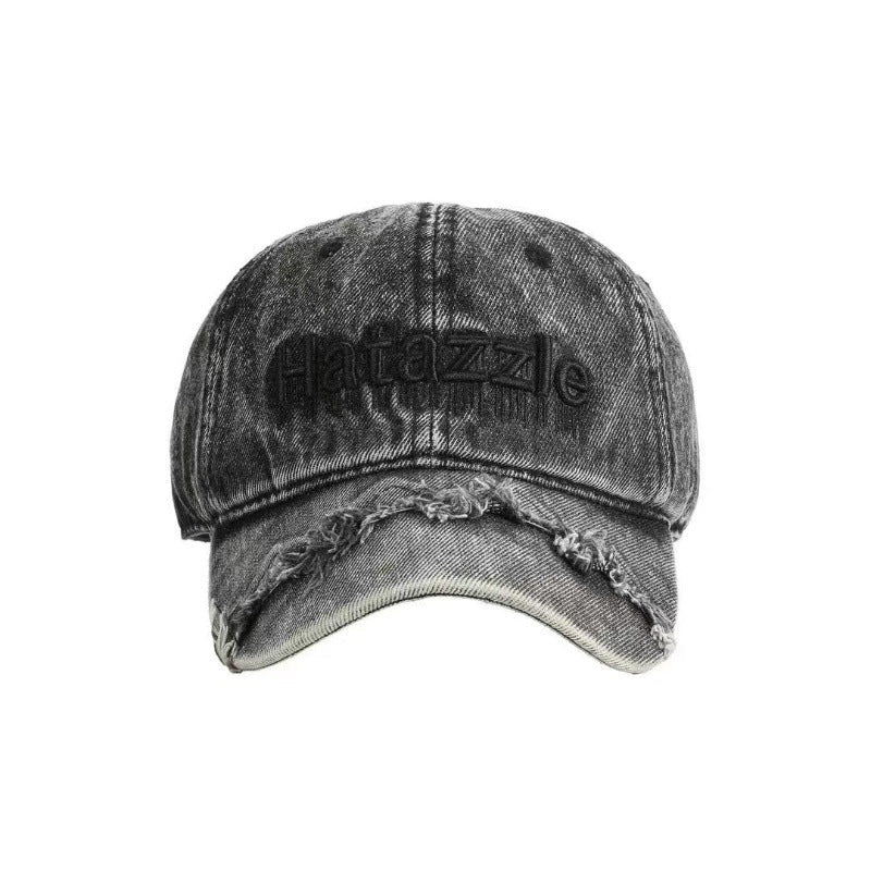 Men's Distressed Denim Baseball Cap Kalsten 1784270737