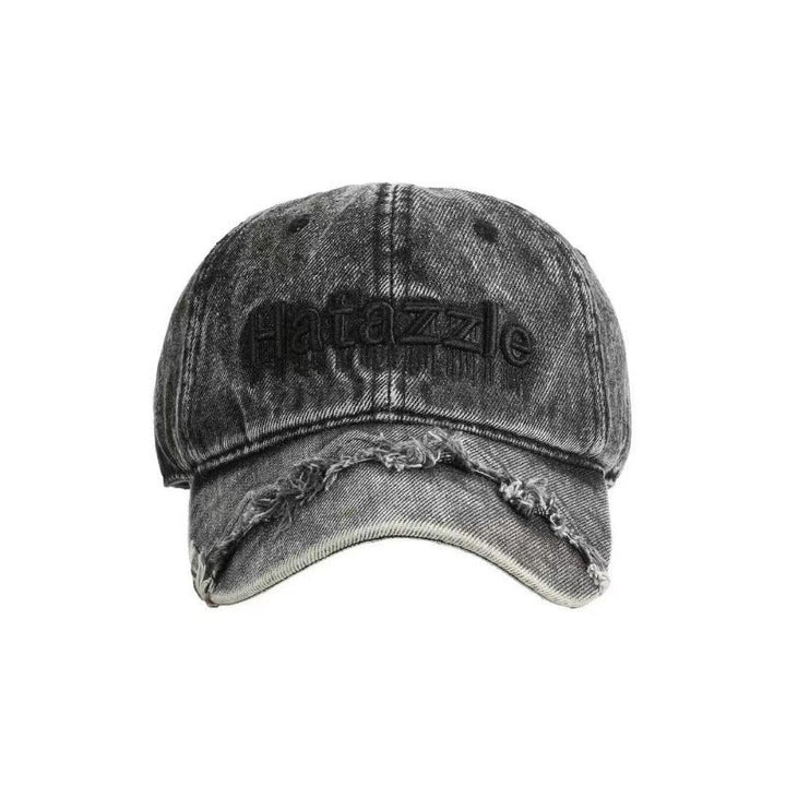 Men's Distressed Denim Baseball Cap Kalsten 1784270737
