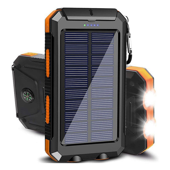 Solar Powerbank with Integrated LED Light and Compass Kalsten