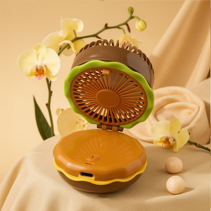 Ladies creative portable mini fan with cat motif Kalsten