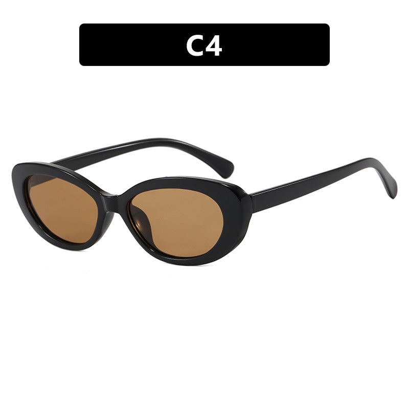 Women's fashionable cat-eye sunglasses with UV protection and elegant frame Kalsten