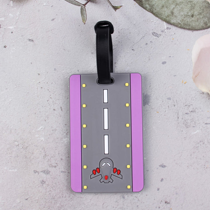 Airplane Runway Luggage Tag Kalsten