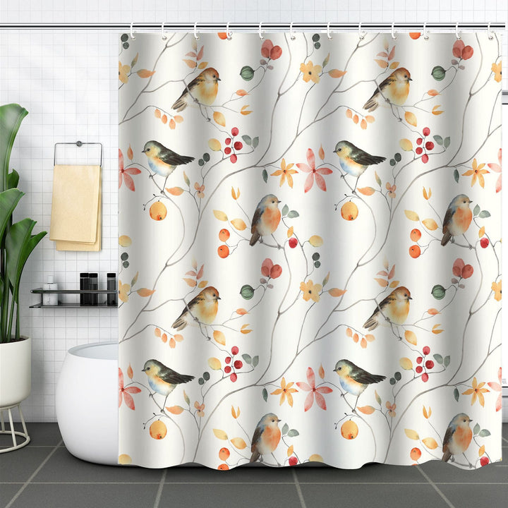 Nature-Inspired Shower Curtain Kalsten