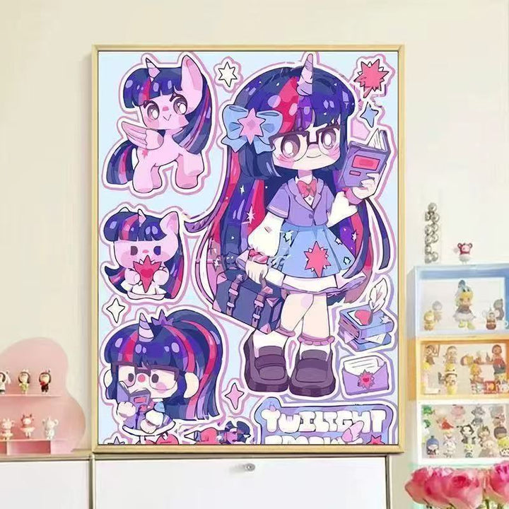 Cute Fantasy Character Wall Art Kalsten