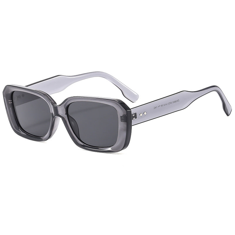 Women's large square sunglasses with robust frame and UV protection Kalsten