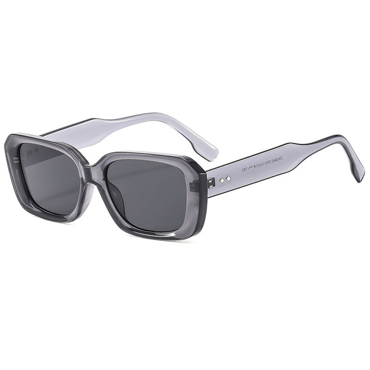 Women's large square sunglasses with robust frame and UV protection Kalsten