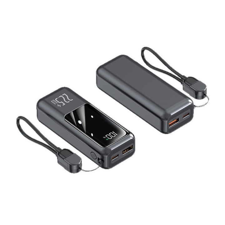 Portable power bank with digital energy display and fast charging function Kalsten