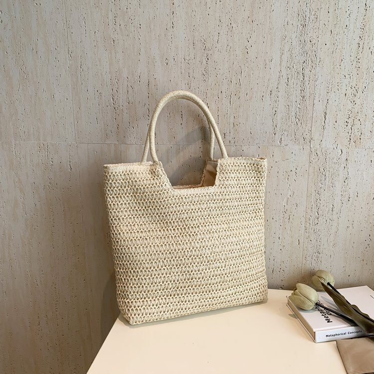 Handwoven tote bag with structured weaving Kalsten