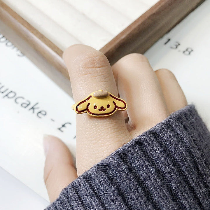 Playful ring with cheerful cartoon motif Kalsten