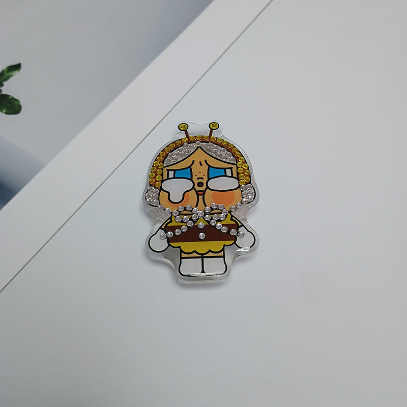 Decorative Rhinestone Character Brooch Kalsten