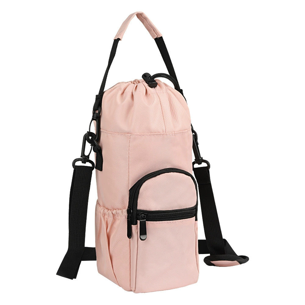 Unisex Water Bottle with Multifunctional Carrying Strap Kalsten