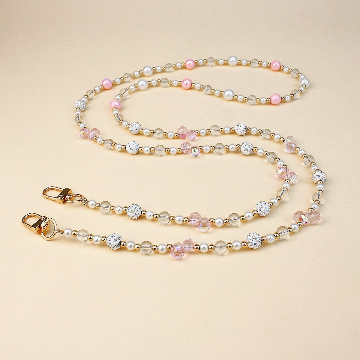 Elegant Pearl and Chain Necklace Acalora
