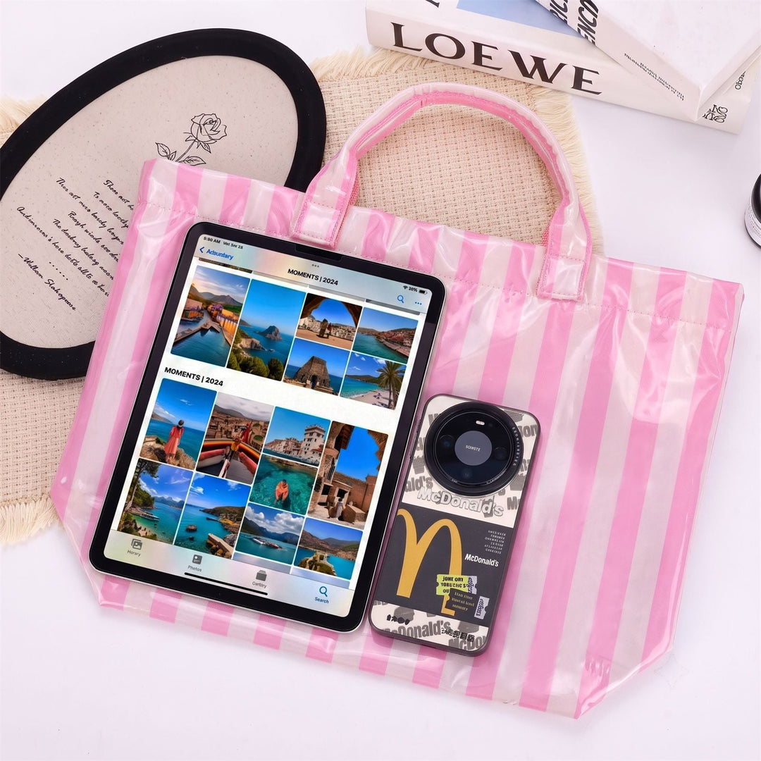 Versatile Laminated Beach Tote Kalsten