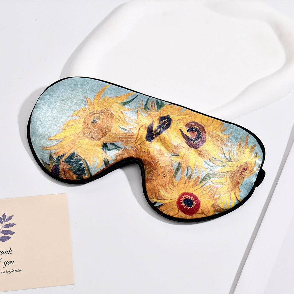 Unisex soft ergonomic sleep mask with contoured eye area and adjustable elastic band Kalsten