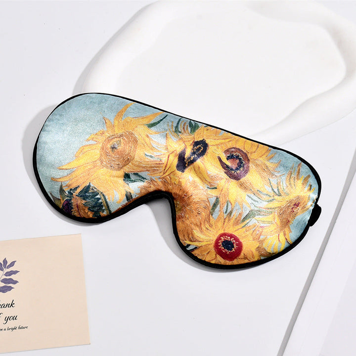 Unisex soft ergonomic sleep mask with contoured eye area and adjustable elastic band Kalsten