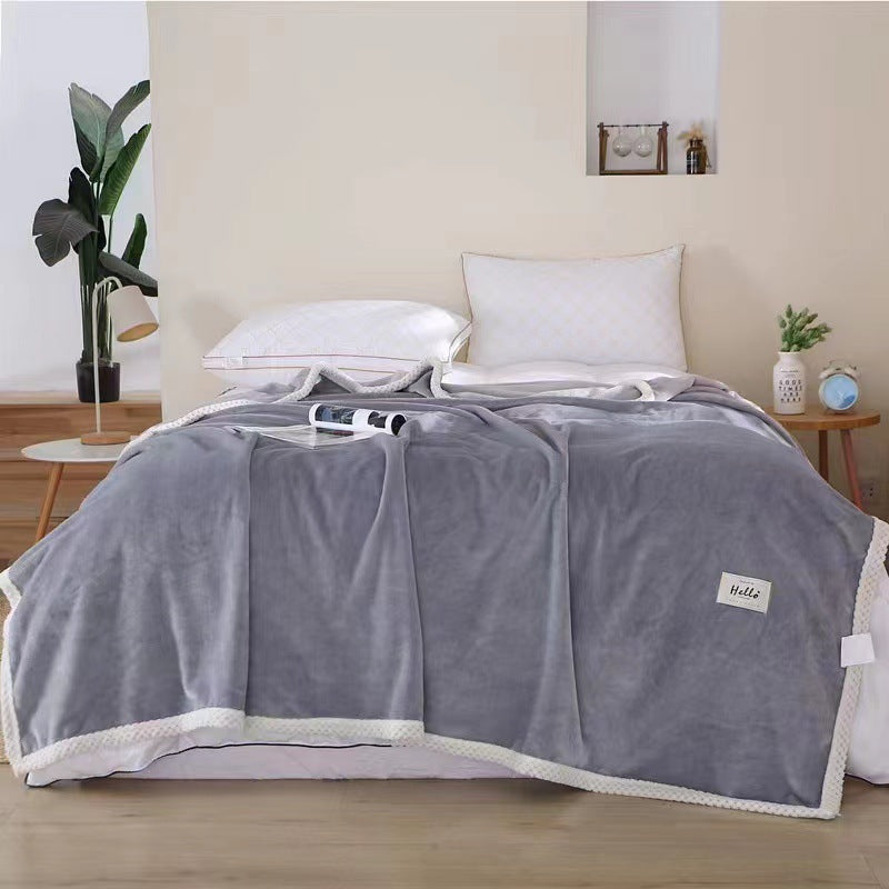 Unisex cuddle blanket with playful cloud design Kalsten