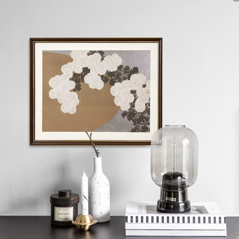 Artistic Framed Bird Illustration