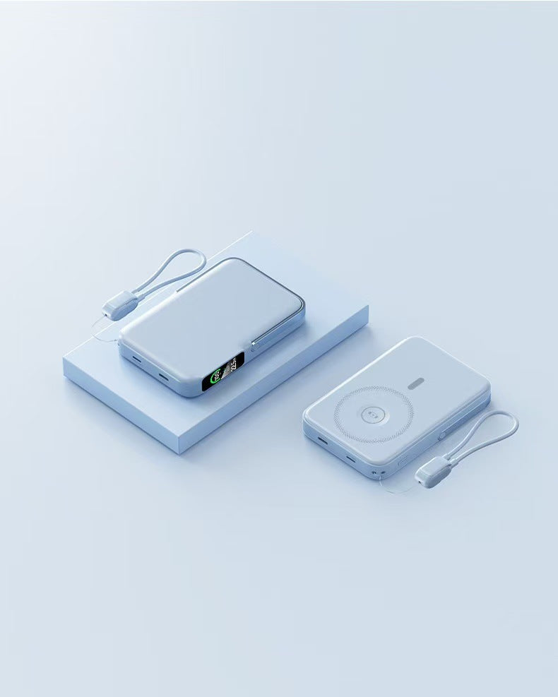Powerbank with Integrated Wireless Charging Function and LCD Display Kalsten