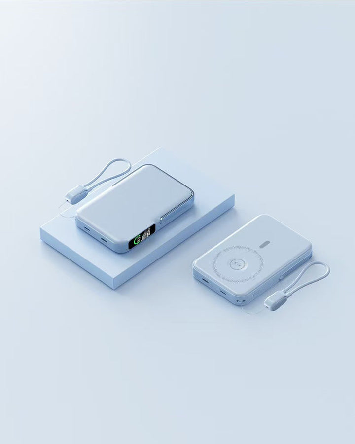 Powerbank with Integrated Wireless Charging Function and LCD Display Kalsten