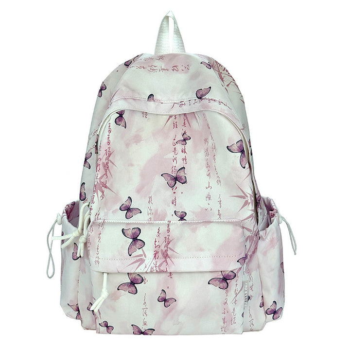 Artistic Butterfly Print Backpack Kalsten