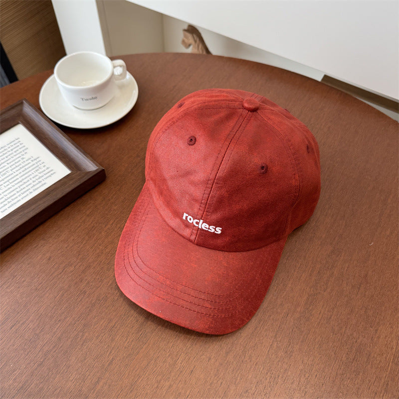 Unisex Vintage-Inspired Distressed Baseball Cap Kalsten