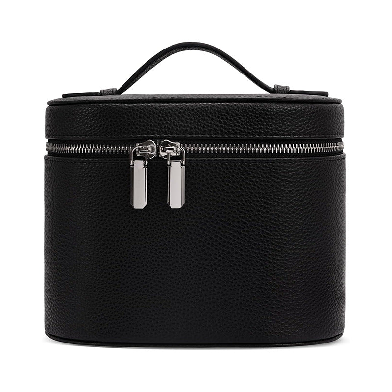 Cosmetic storage bag with elegant design and sturdy carrying handle Kalsten