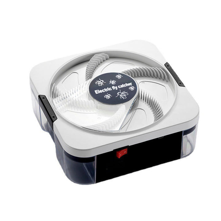 Electric automatic fly catcher with removable collection tray and quiet motor Kalsten