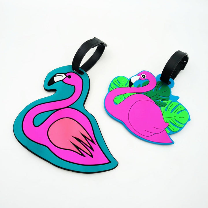 Tropical Flamingo Luggage Tag Kalsten