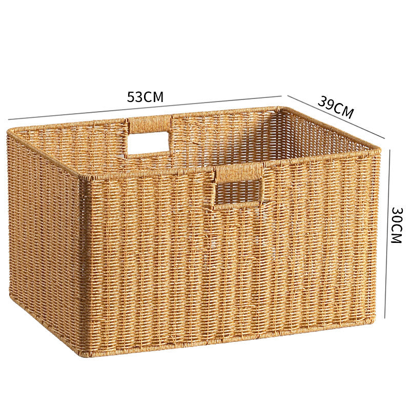 Handcrafted Wicker Storage Tray Kalsten