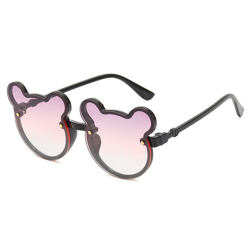 Women Playful Bear Shape Sunglasses Kalsten