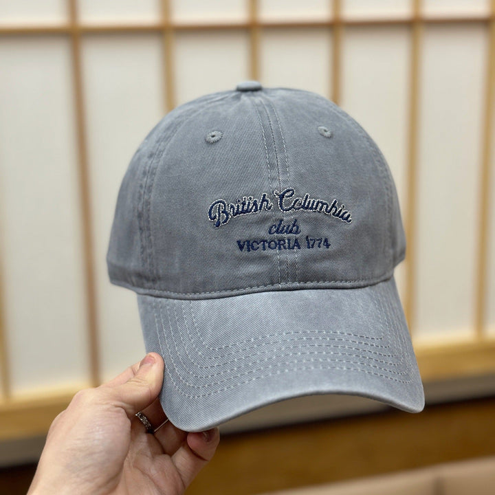 Men's Vintage-Inspired Distressed Baseball Cap Kalsten