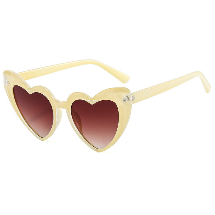 Women's fashionable heart sunglasses with UV protection Kalsten