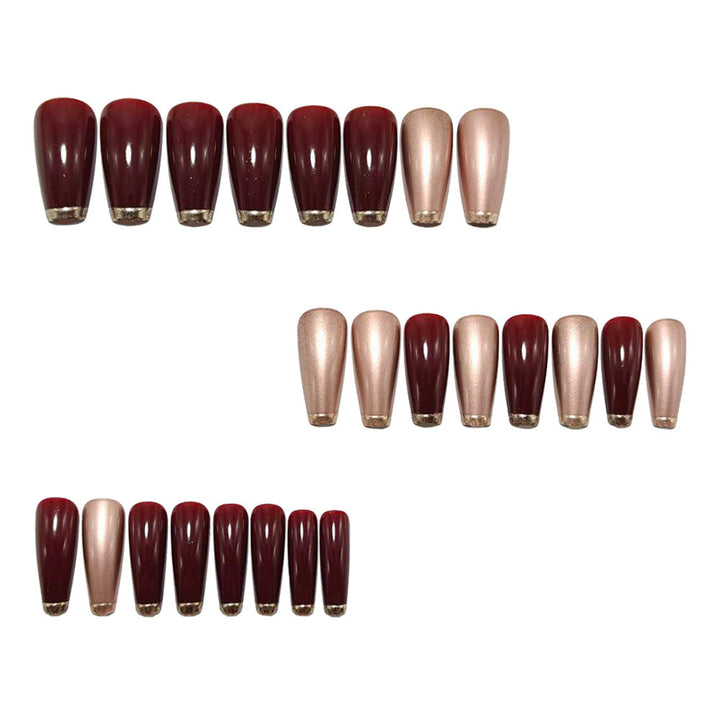 Shiny artificial nails in modern design Kalsten