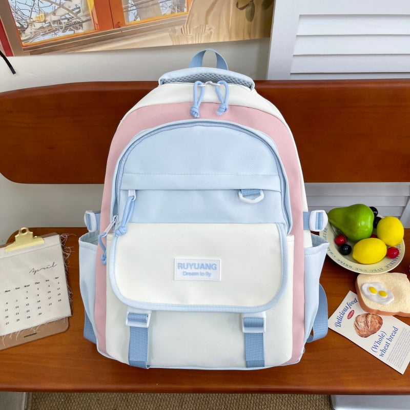 Multi-Compartment Functional School Backpack